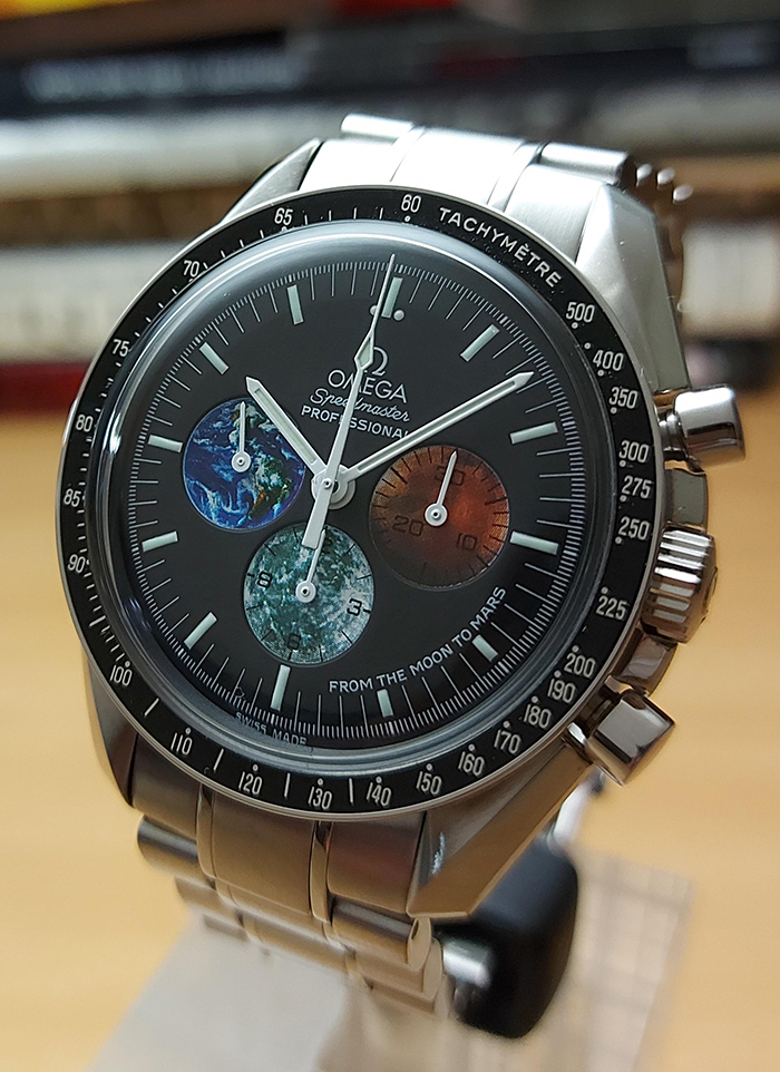 Omega speedmaster from moon to mars hot sale